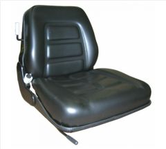 Heftruckstoel mechanisch geveerd met zitschakelaar, veiligheidsriem skai